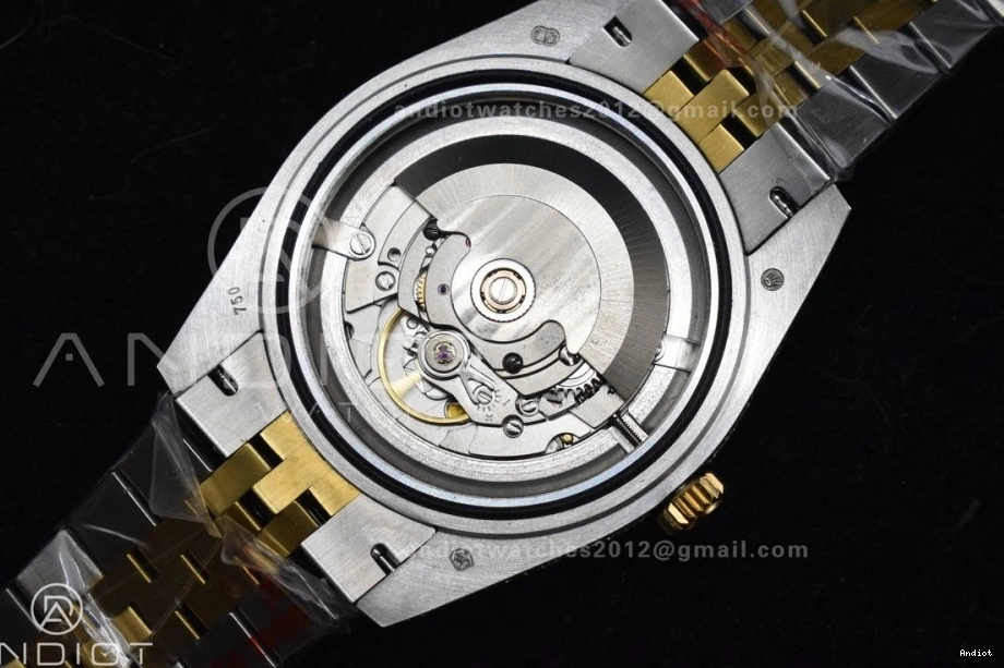 Gold Version Best 2 Tone Dial Diamond 41mm DateJust Yellow TWD Roman 0503